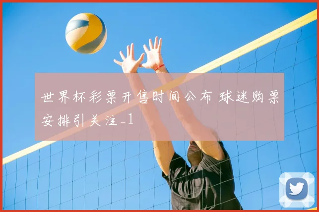 世界杯彩票开售时间公布 球迷购票安排引关注_1
